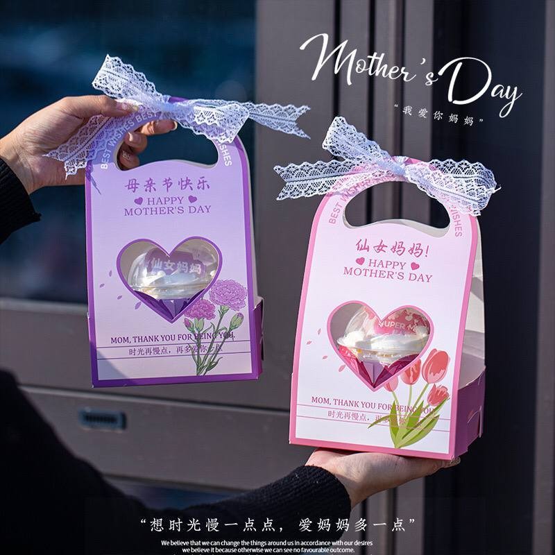 

Box Hampers Edisi Mother's Day/Paperbag Hari ibu/Box Tenteng Love Mother Day/ 1pcs Cup Plastik