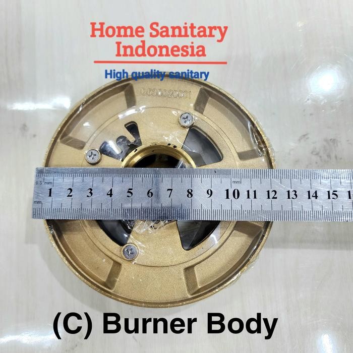 Burner MODENA Bh 2933/ Bh 2723 LL/ Bh 7723 Burner Kompor Tanam Original Produk Terbaru