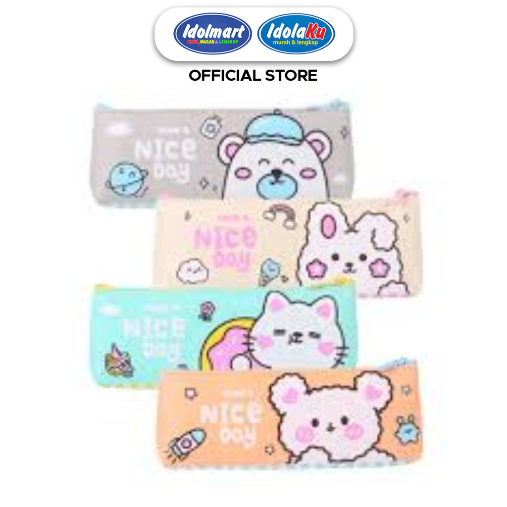 

IDOLMART Tempat Pensil Anak Karakter Lucu Pen Case Pensil Model BD-331 Bogor