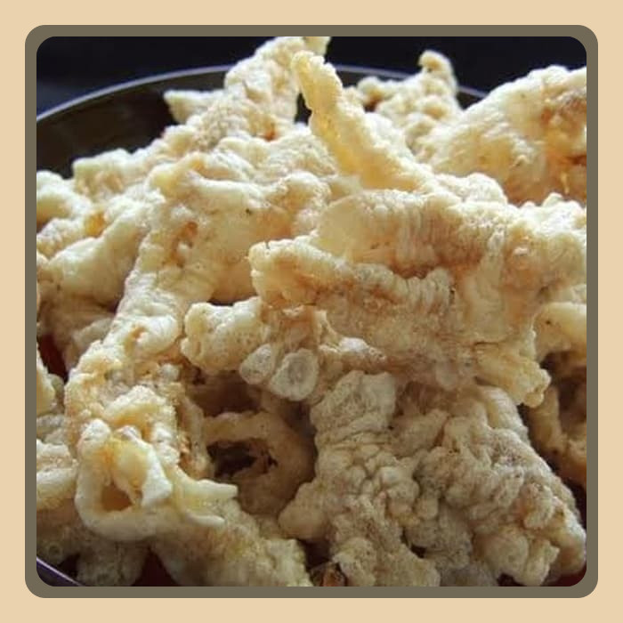 

KERIPIK CEKER 500 GRAM PREMIUM DIET KETO RENYAH GURIH TIDAK AMIS KRIPIK CAKAR