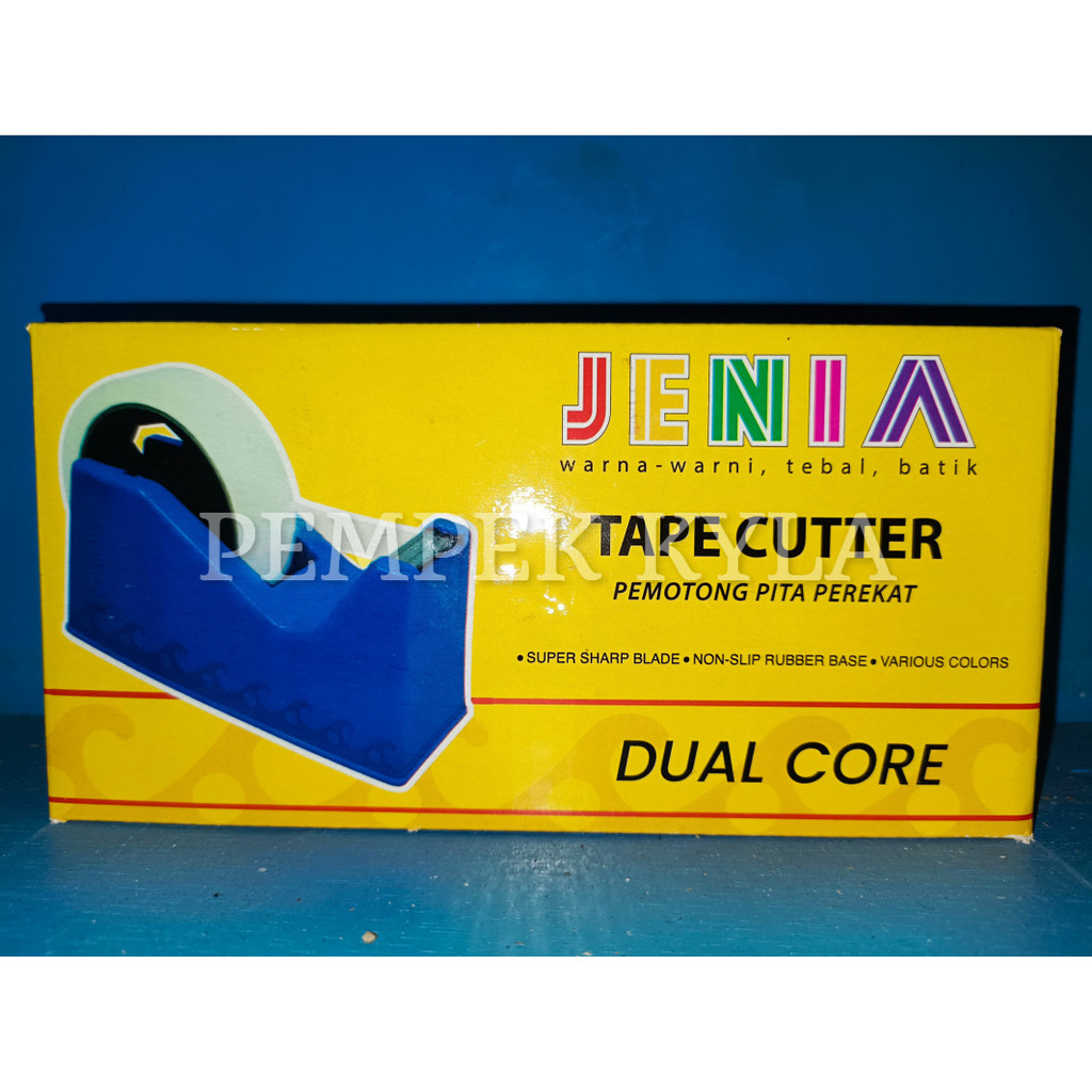 

Tape Cutter/Tape Dispenser Lakban Dual Core Jenia