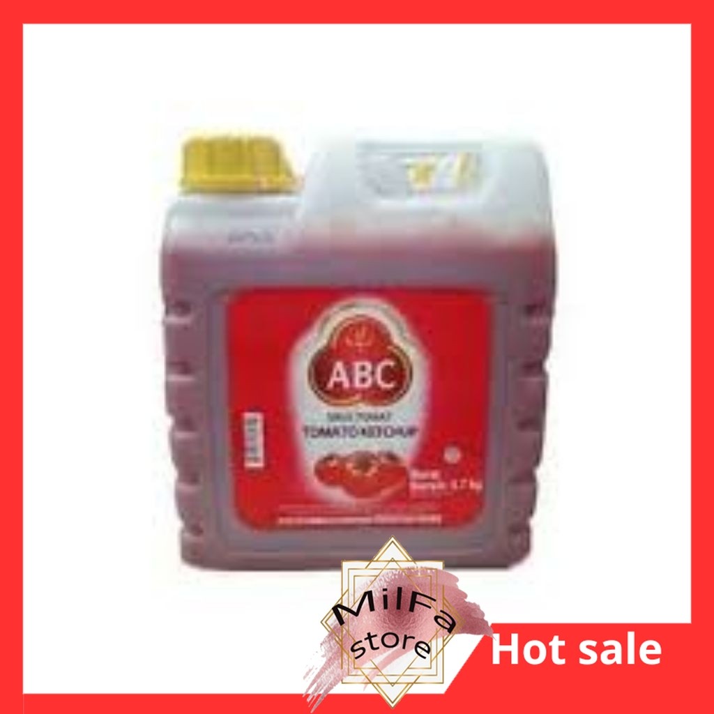 

MF1068 Saos tomat abc jerigen 5,7kg saus