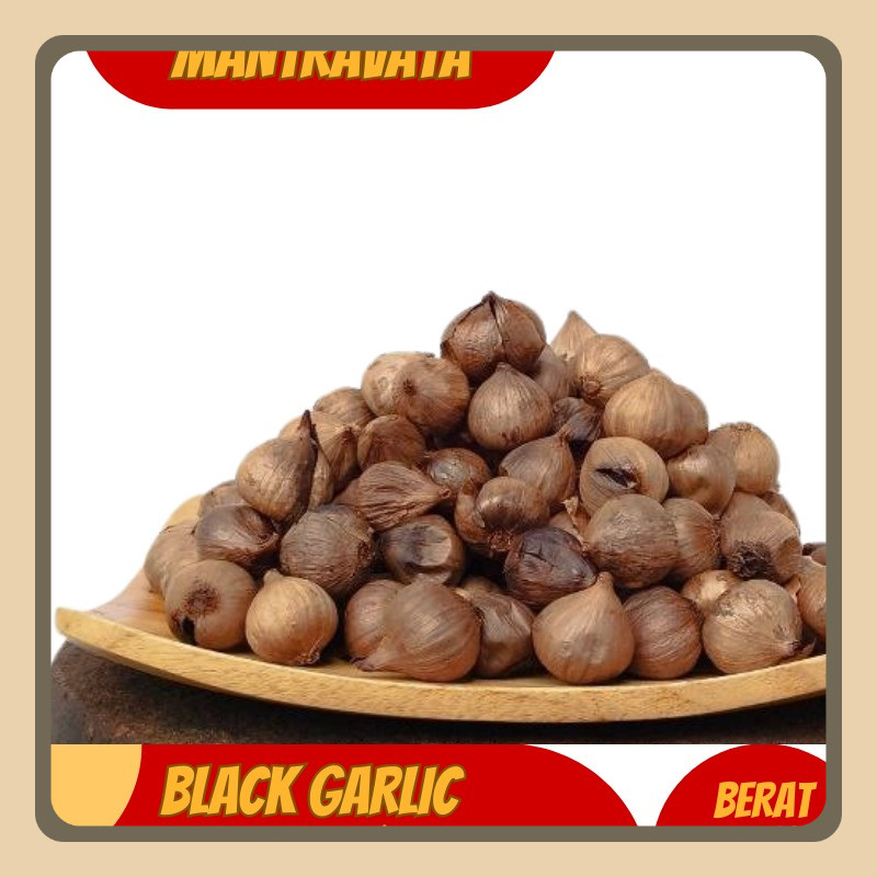 

Black Garlic Tunggal Mantravata 1 Kg Bawang Hitam Lanang Kualitas Premium