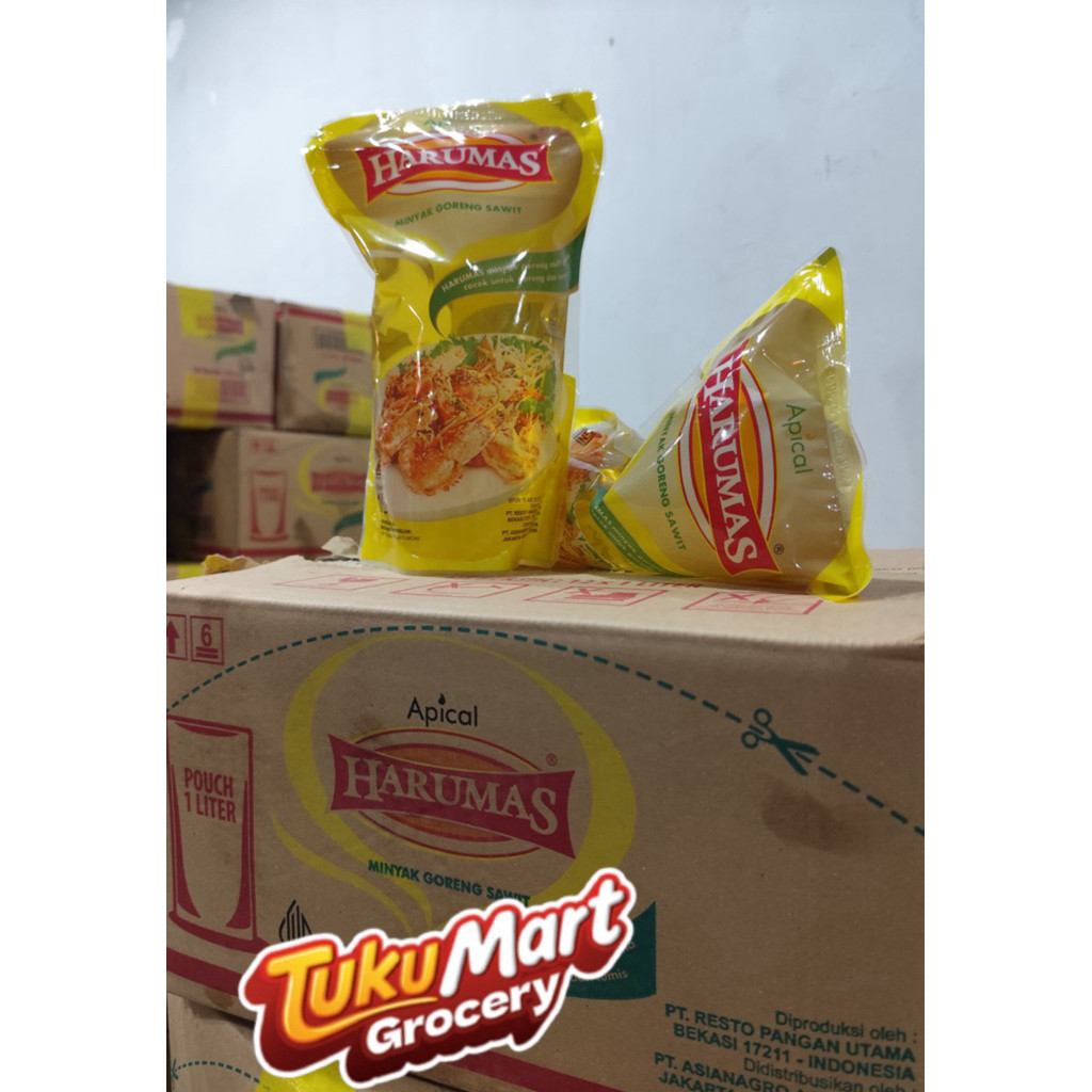 Minyak Goreng HARUMAS 1 LITER (KARTON) terlaris
