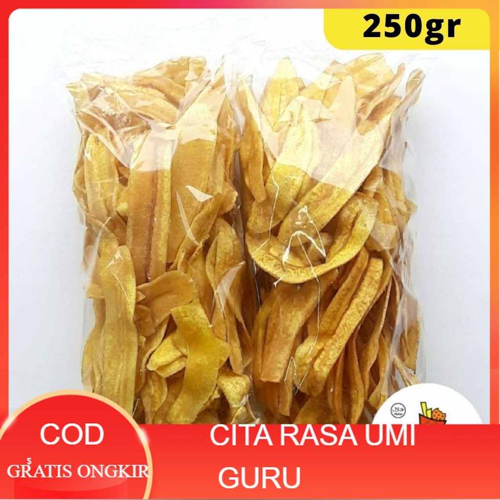 

COD Keripik Pisang Gurih Crispy 250 Gram - Tam Snack Murah