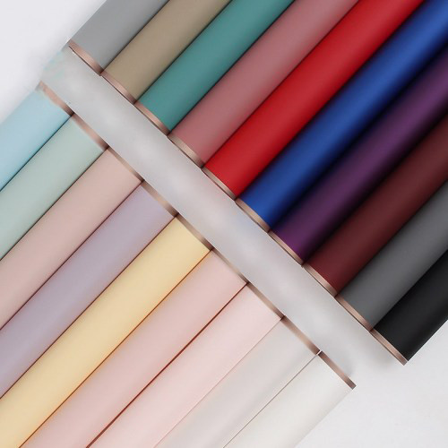

Gold Frame Cellophane PACK (58 x 58 cm) Kertas Bunga Wrapping Paper