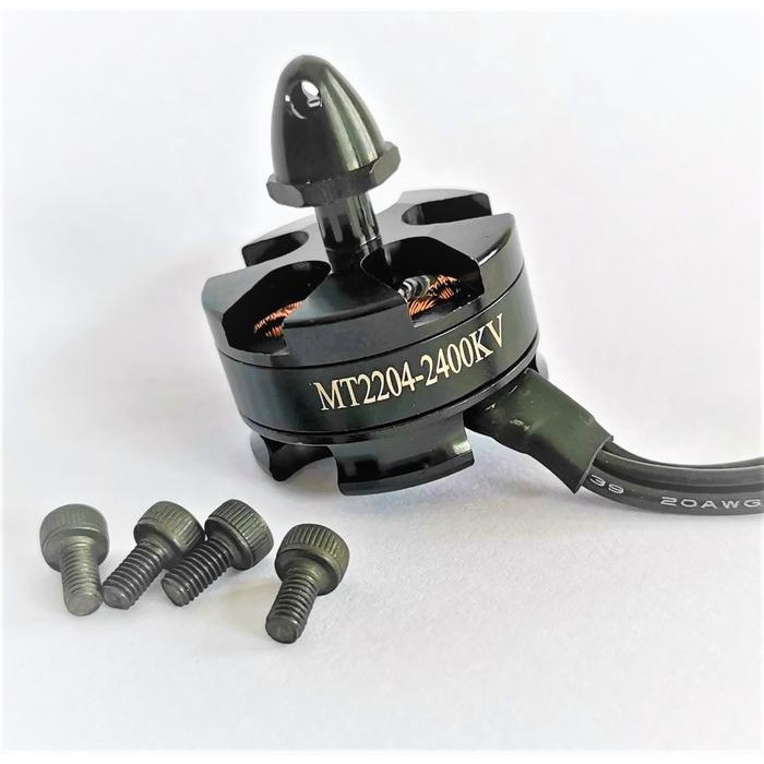 Motor Brushless MT2204 2204 2400KV CW CCW Quadcopter Q AV 250 RC Pesawat