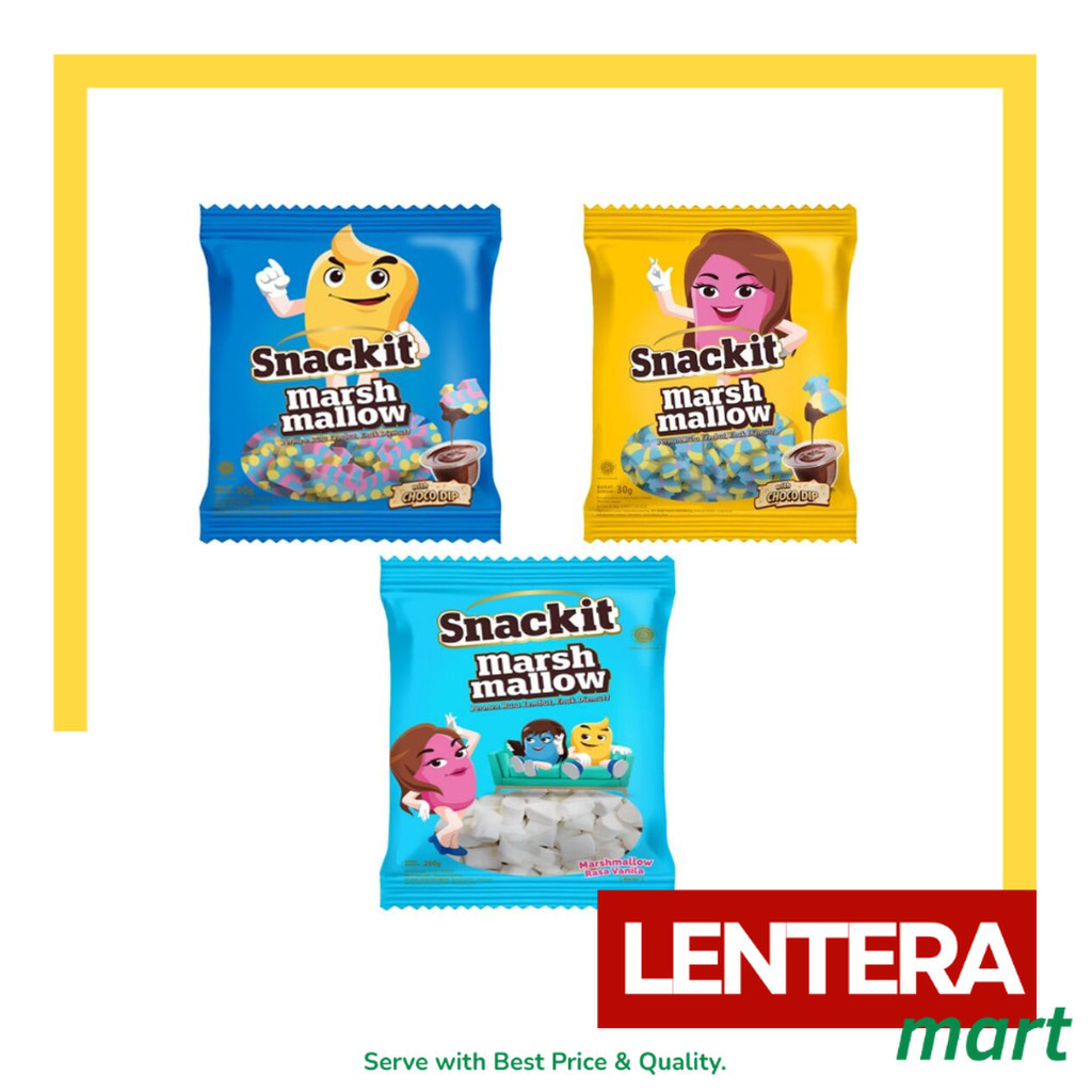 

Snack It Kino Marshmallow 1 Pack Isi 10 pcs LenteraMart