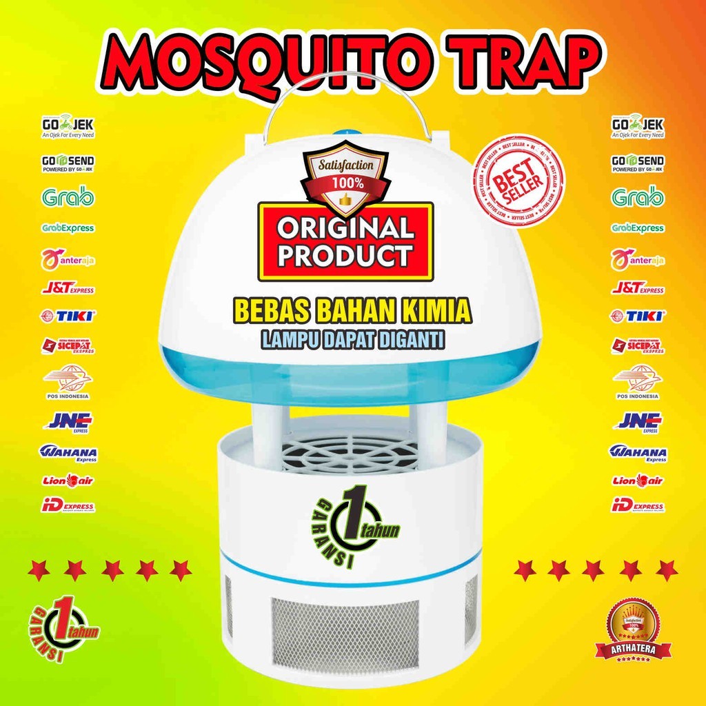 PORTOTI  PERANGKAP NYAMUK LED # PR-25MB Terlaris
