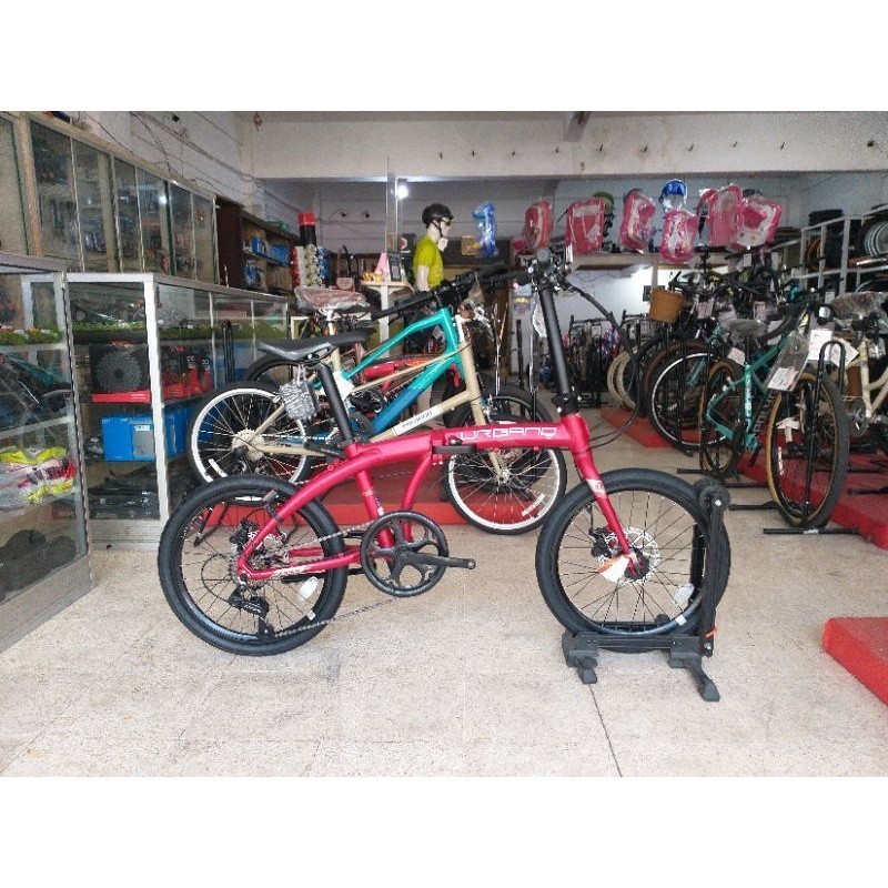 Sepeda polygon Urbano 2 Folding bike sepeda lipat 20 inch