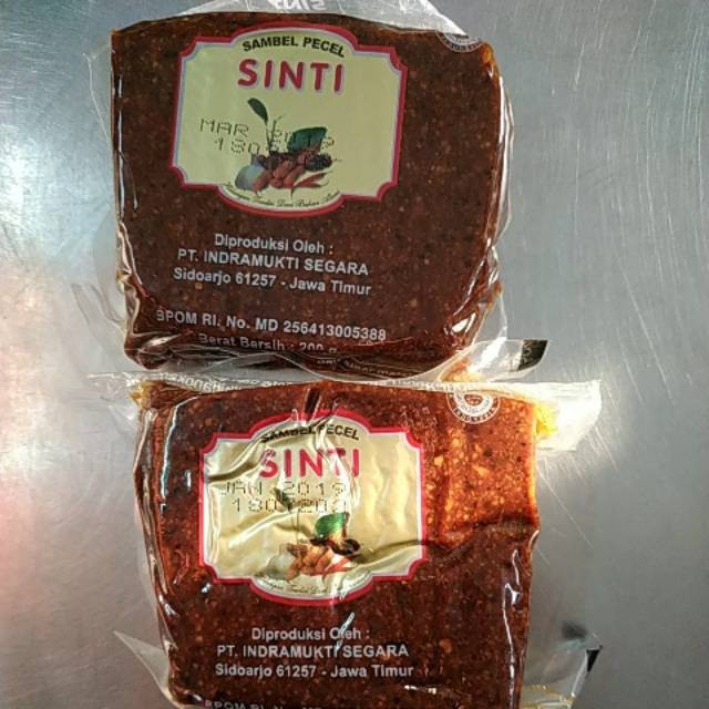 

Sinti bumbu pecel 200 gram