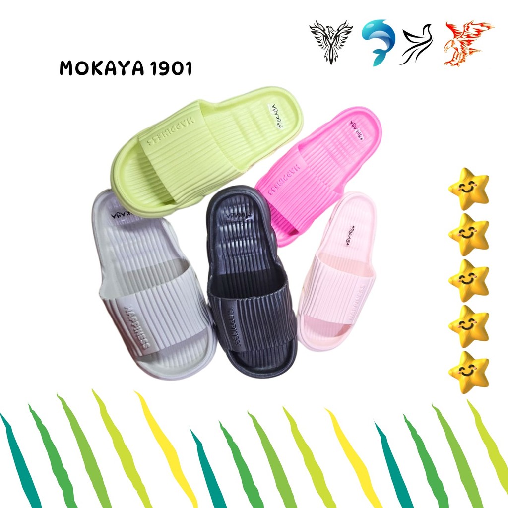 Sandal Selop Anak MOKAYA 1901 Jelly Tebal Import 36-41