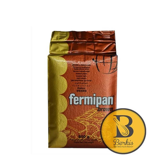 

Fermipan Brown 500 Gr; Ragi Instan; Instant Yeast