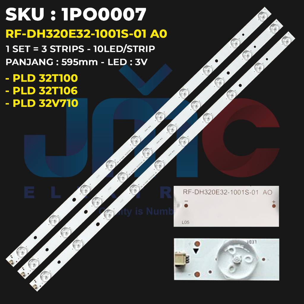 Backlight TV Polytron 32 Inch PLD-32T100 32T106 32V710