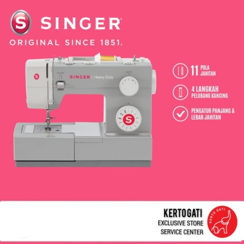 Mesin Jahit SINGER 4411 - Mesin Jahit Portabel