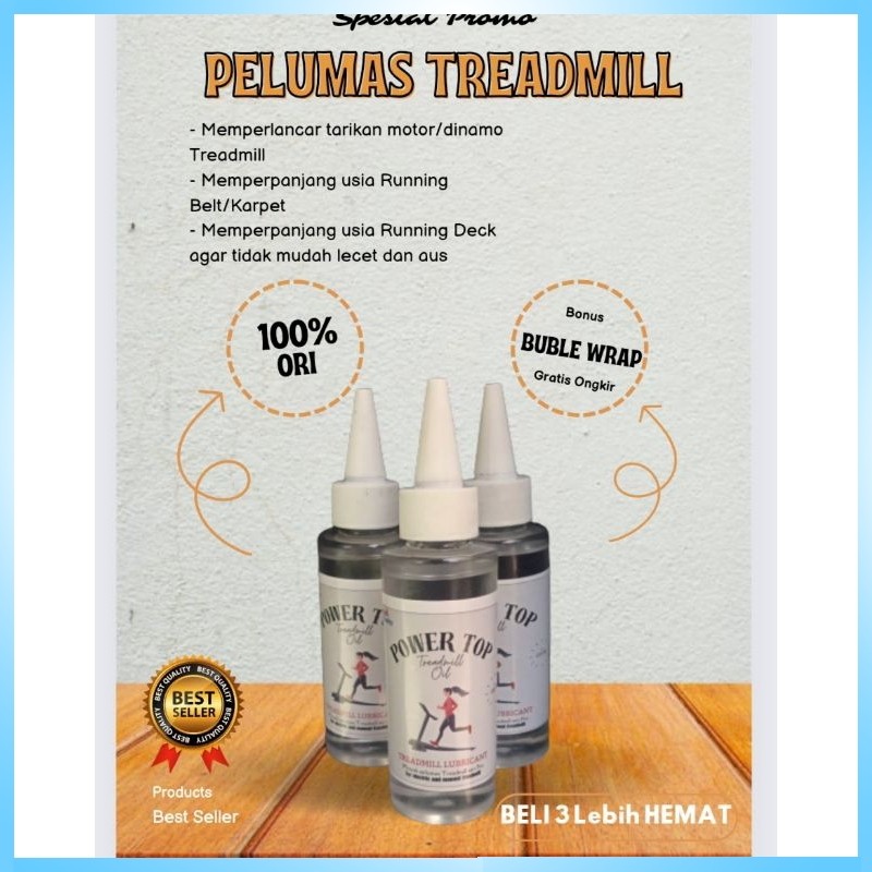 Minyak treadmill Pelumas Mesin Treadmill (Treadmill Lubricant Oil)  Bisa untuk Pelumas Treadmill Ele