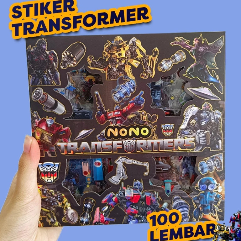 

SBY | STIKER 2D ISI 100 TRANSFORMER | STIKER ANAK LAKI LAKI