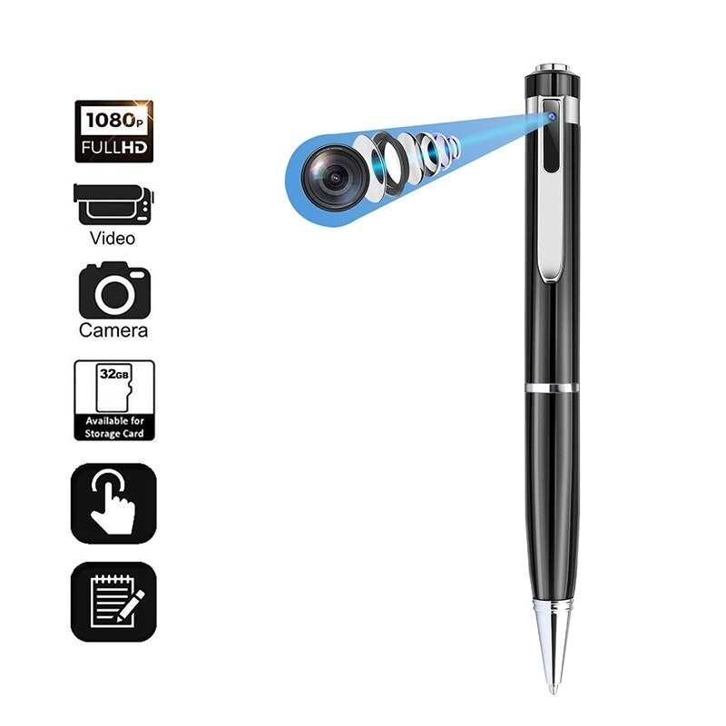 Pulpen Mini Kamera CCTV Camera Portable Pen Pena Full HD Spy Pengintai