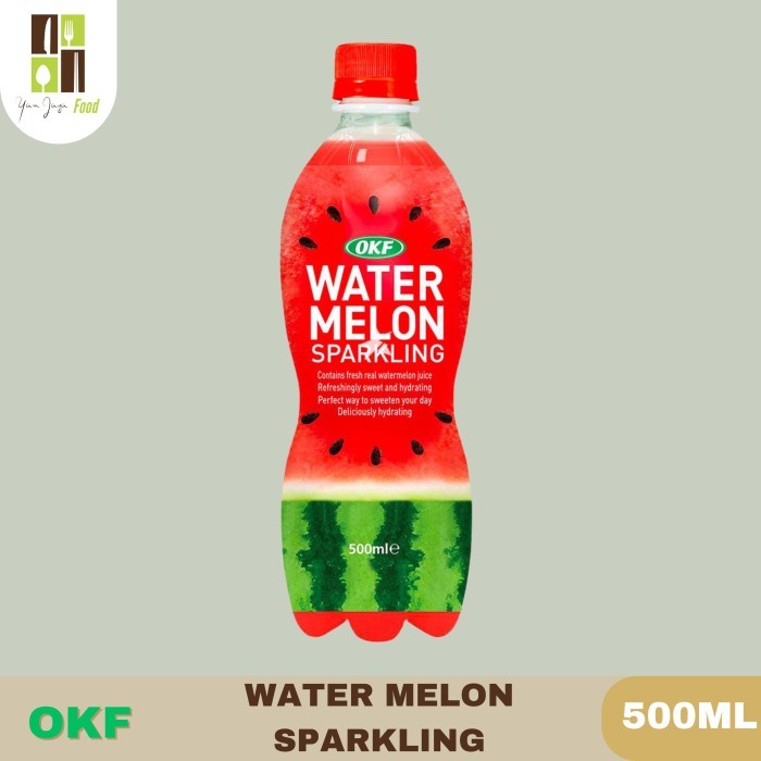 

OKF Water Melon Sparkling 500ml / Minuman Import Korea / Minuman Buah Semangka / Jus Semangka