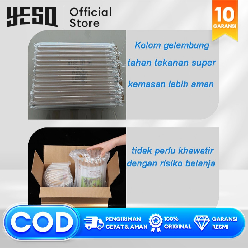 

YESQ Tahan Tekanan Kemasan Lebih Aman Bubble Wrap