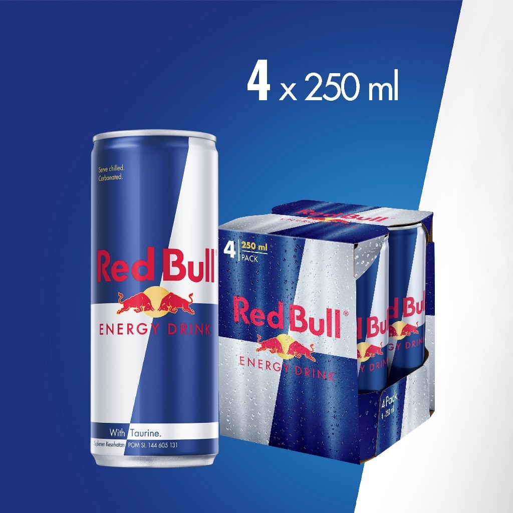 

Red Bull Energy Drink, 250ml (4pack)
