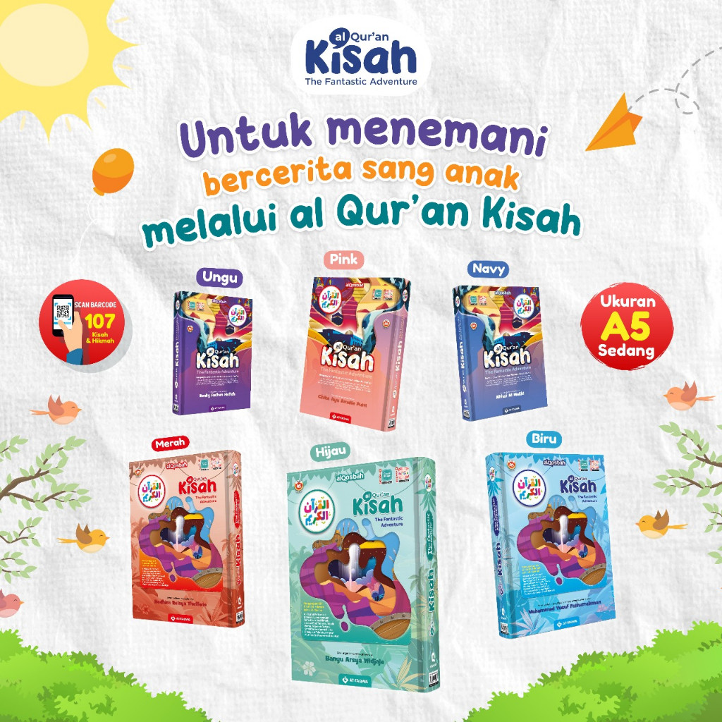 

Al Quran Kisah Ukuran A5 Sedang | Dilengkapi Scan Barcode untuk menyimak 107 Kisah & Hikmah