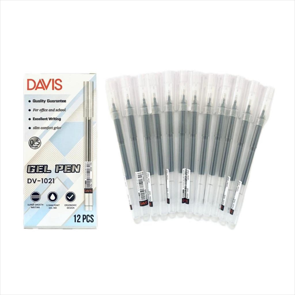 

[C] GEL PEN DAVIS DV-1021 [PAK]
