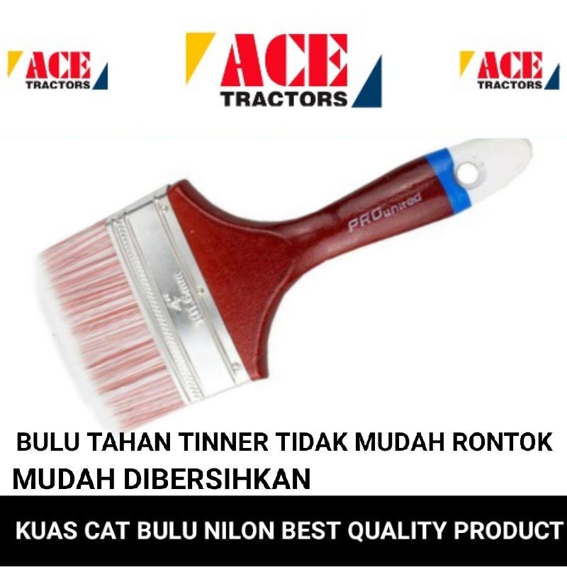 

Kuas Cat Bulu Nilon Tebal Halus Anti Rontok