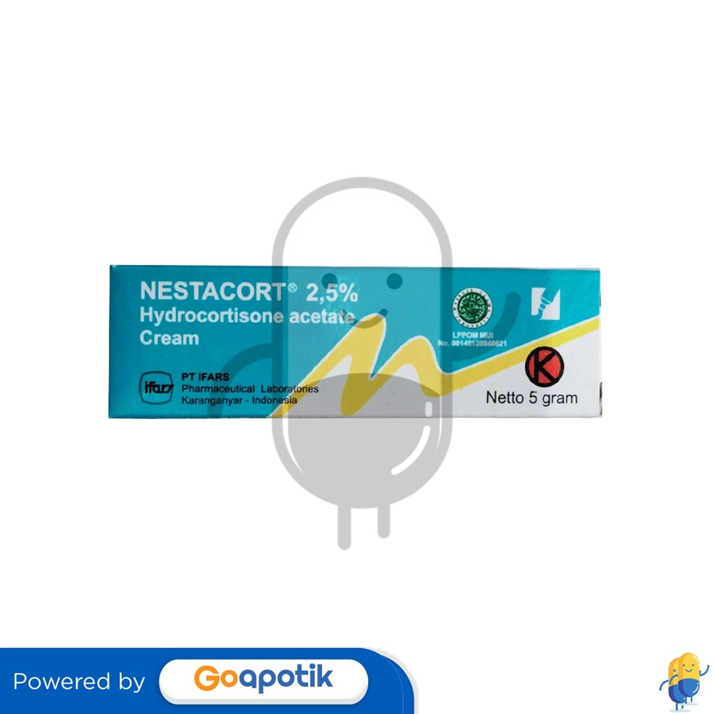 Nestacort 2.5% 5 Gram Krim