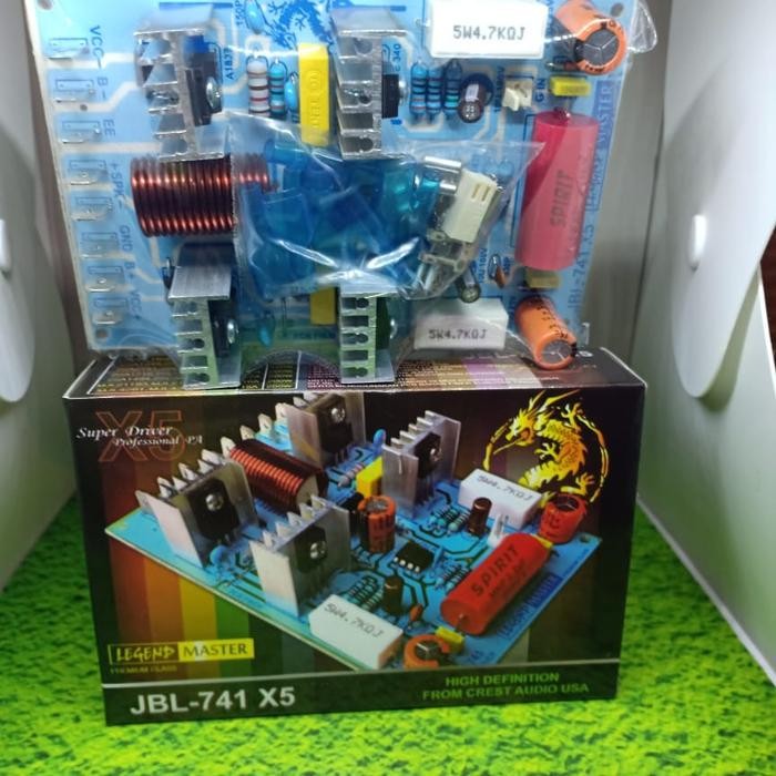 KIT DRIVER POWER AMPLIFIER JBL 741 X5