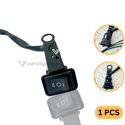 Saklar Bracket 2ON OFF Tombol Saklar Motor 3 Kabel Switch On On Off