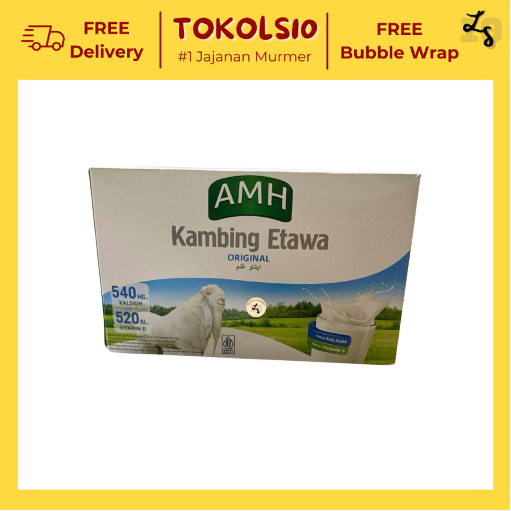 

AMH Susu Kambing Etawa Original 1 Box isi 10 Sachet