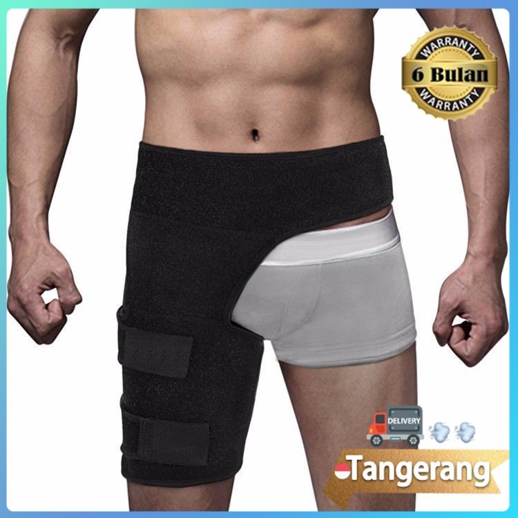 Hip Joint Support Panjang 116cm Stabilizer Deker Paha Panggul Strap Penyangga Paha