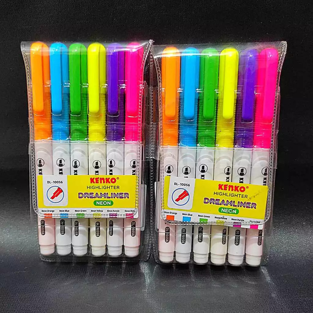 

Kenko Dreamliner DL-100S6 Neon Textliner Highlighter