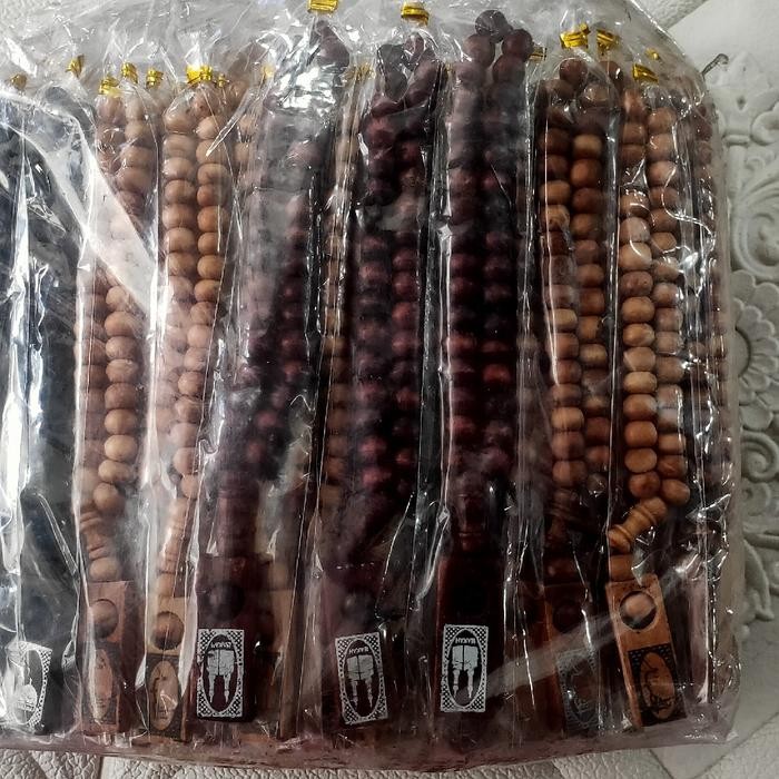 

(isi 100 pcs) ouvernir Tasbih Kemasan Plastik - -, -