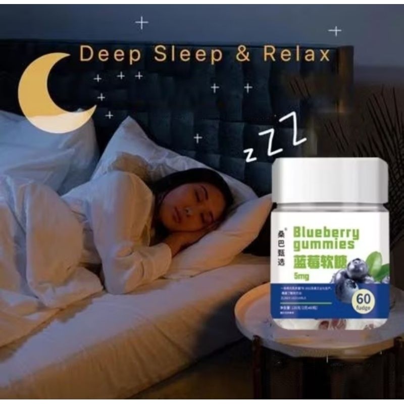 

Blueberry Gummies 5mg – Membantu Tidur Nyenyak dan Relaksasi Tubuh