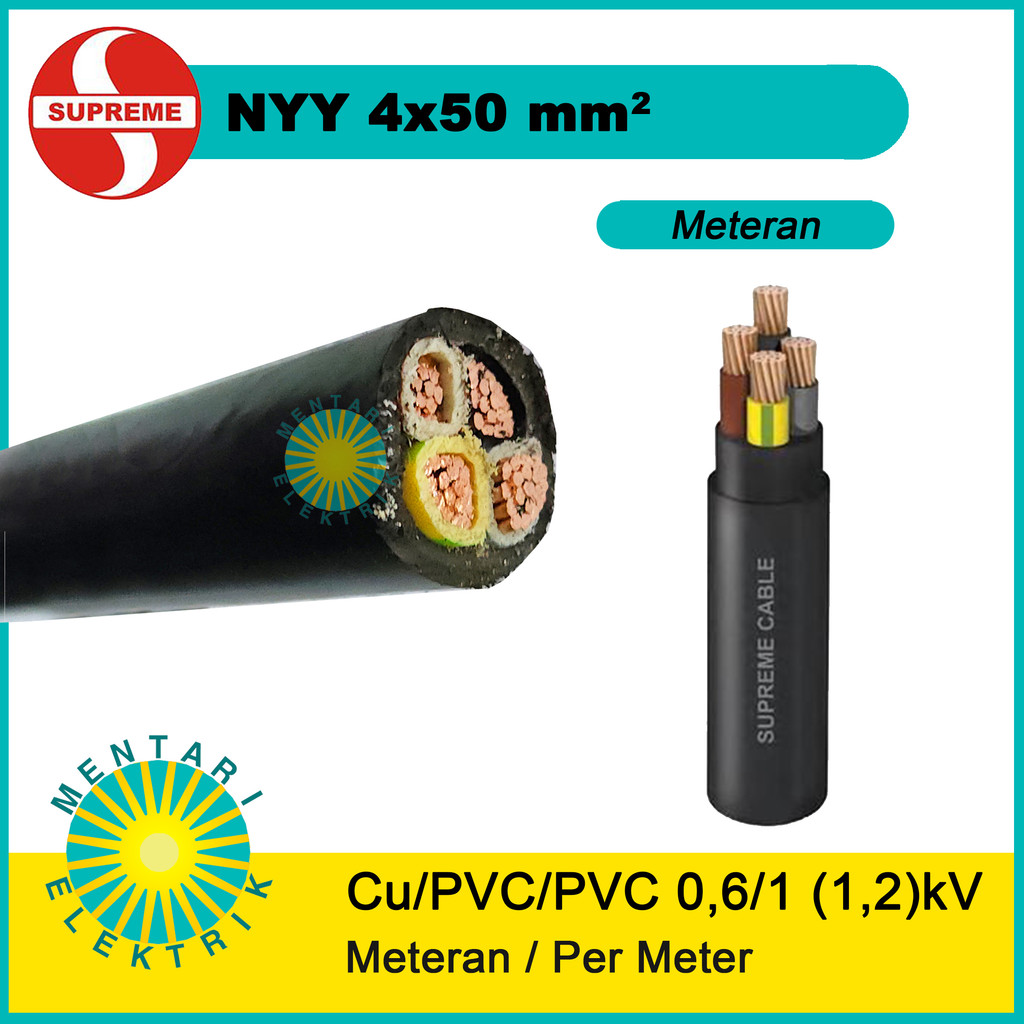 KABEL SUPREME NYY 4X50 MM/ KABEL TUFUR 4X50