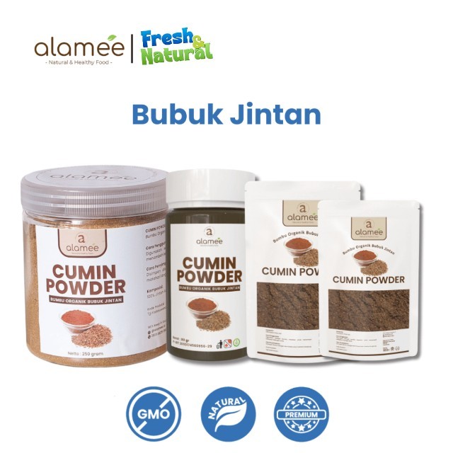

ALAMEE Bumbu Dapur Jintan Bubuk Cumin Powder Bumbu Dapur Instan Jinten Ground Caraway Rempah Masak fresh and natural