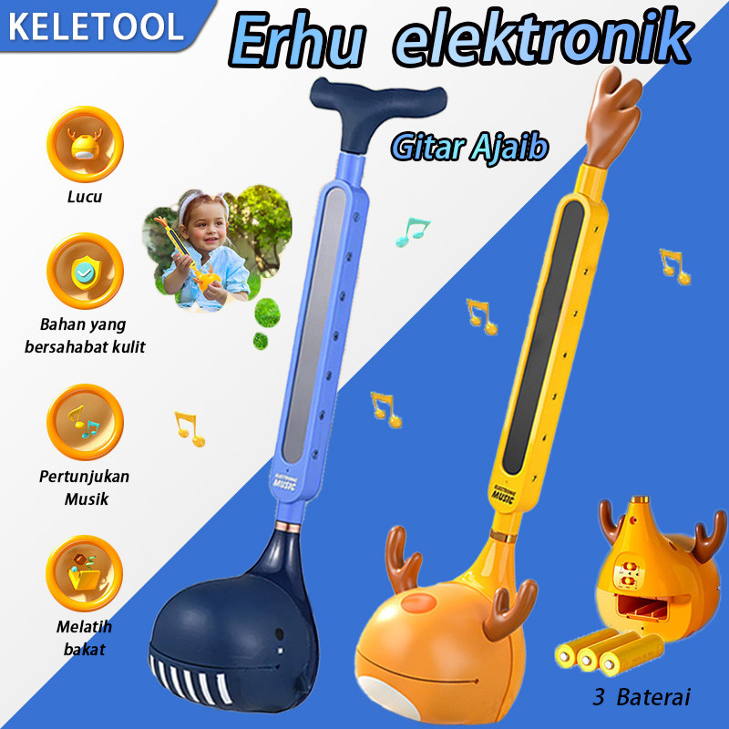 Hadiah Anak-anak Alat Musik Elektronik Erhu Elektronik Menyenangkan Menggemaskan Hadiah Keren Alat M