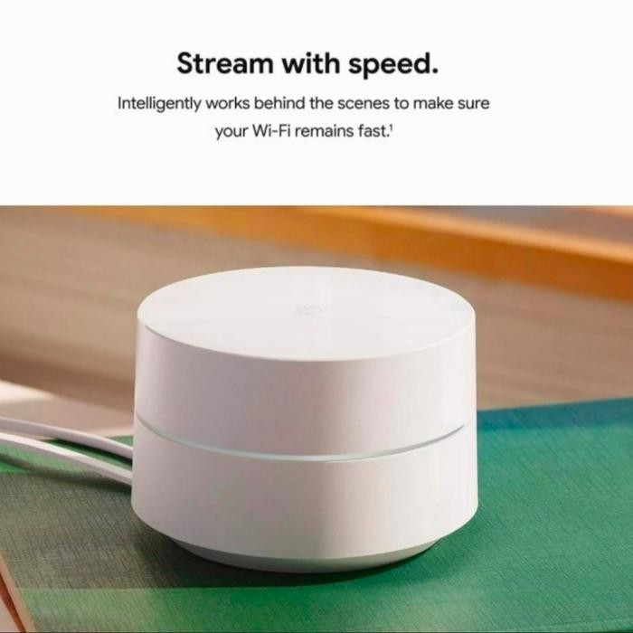 Google WiFi AC1200 Mesh Wireless Router Paket Custom