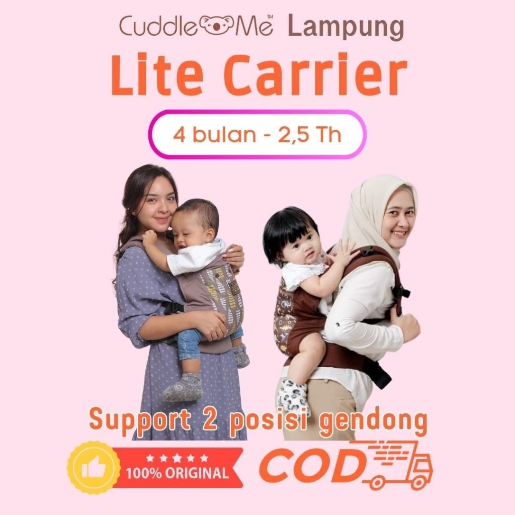 Gendongan Bayi Cuddle Me | M-shape CuddleMe LITE CARRIER Gendongan depan KanguruCO