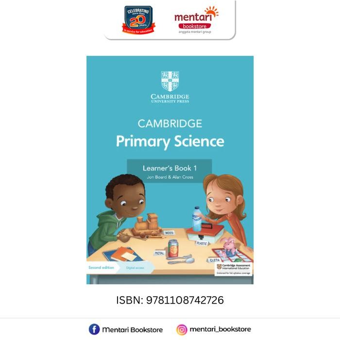 

Cambridge Primary Science 2nd Edition | Sains | Buku SD