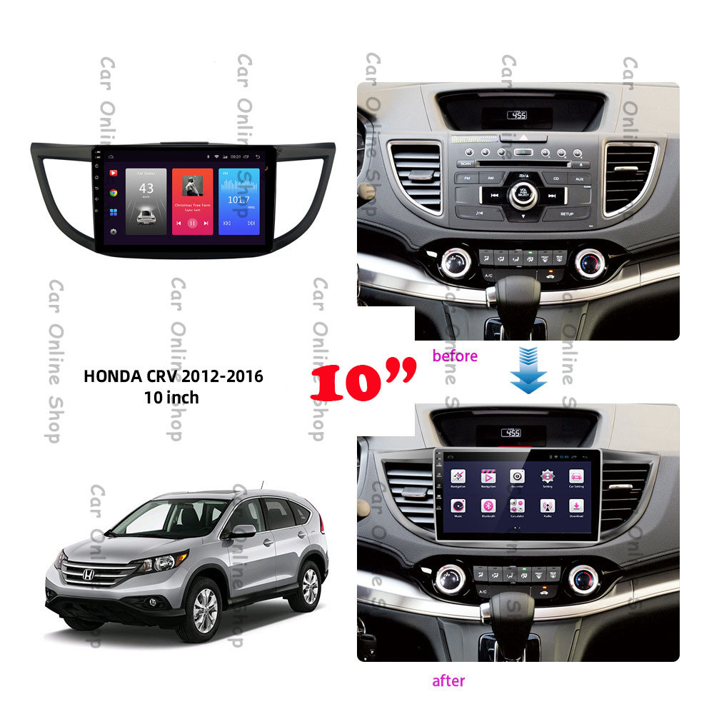 

Frame All New Crv 2012 - 2016 10 inch Gen 4 HeadUnit Android Honda Mobil 2013 2014 2015