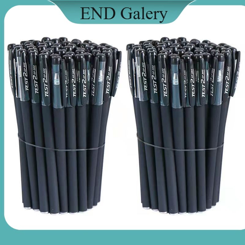 

1lUSIN 12 PCS GELL PEN PULPEN GEL TABUNG JARUM PENUH 3 WARNA 0.5MM TERBARU