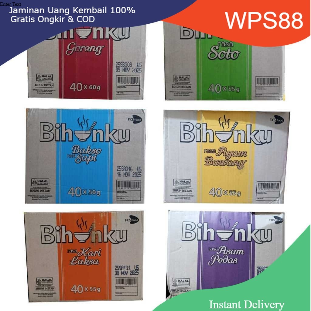 

1 DUS BIHUNKU ISI 40 PCS