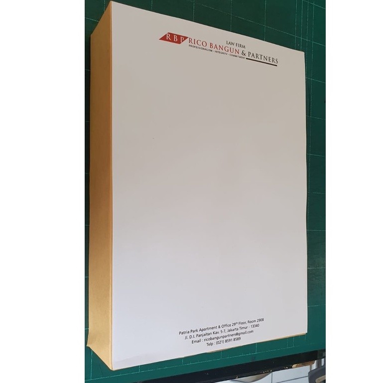 

Kop Surat Cocorde A 4 Full Colour minimum pesanan 2 rim