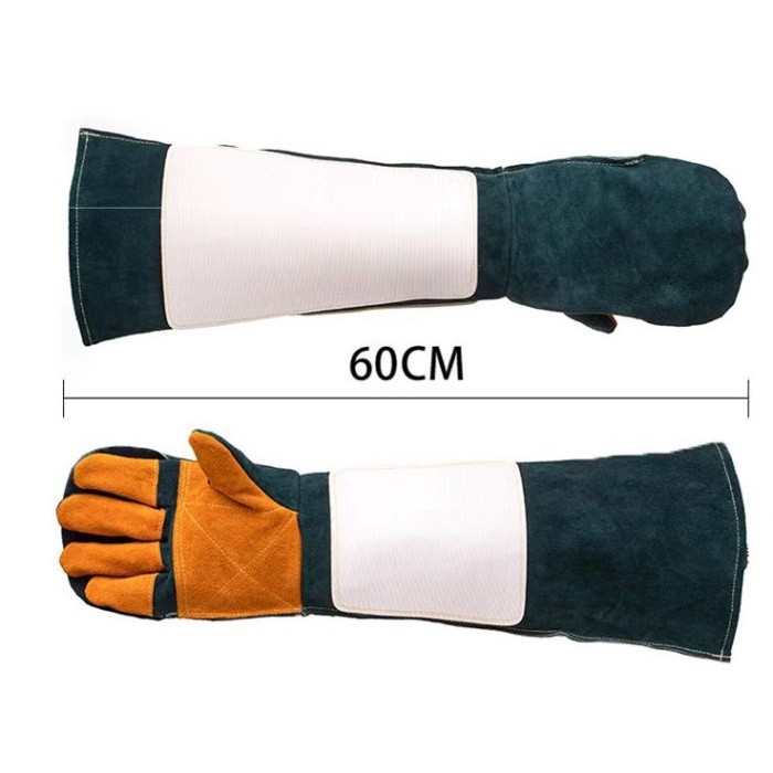 KEVLAR Dog Cat Reptile Bird Anti Scratch Bite Gloves Sarung Tangan Anti Cakar Anti Gigit Anjing Kuci