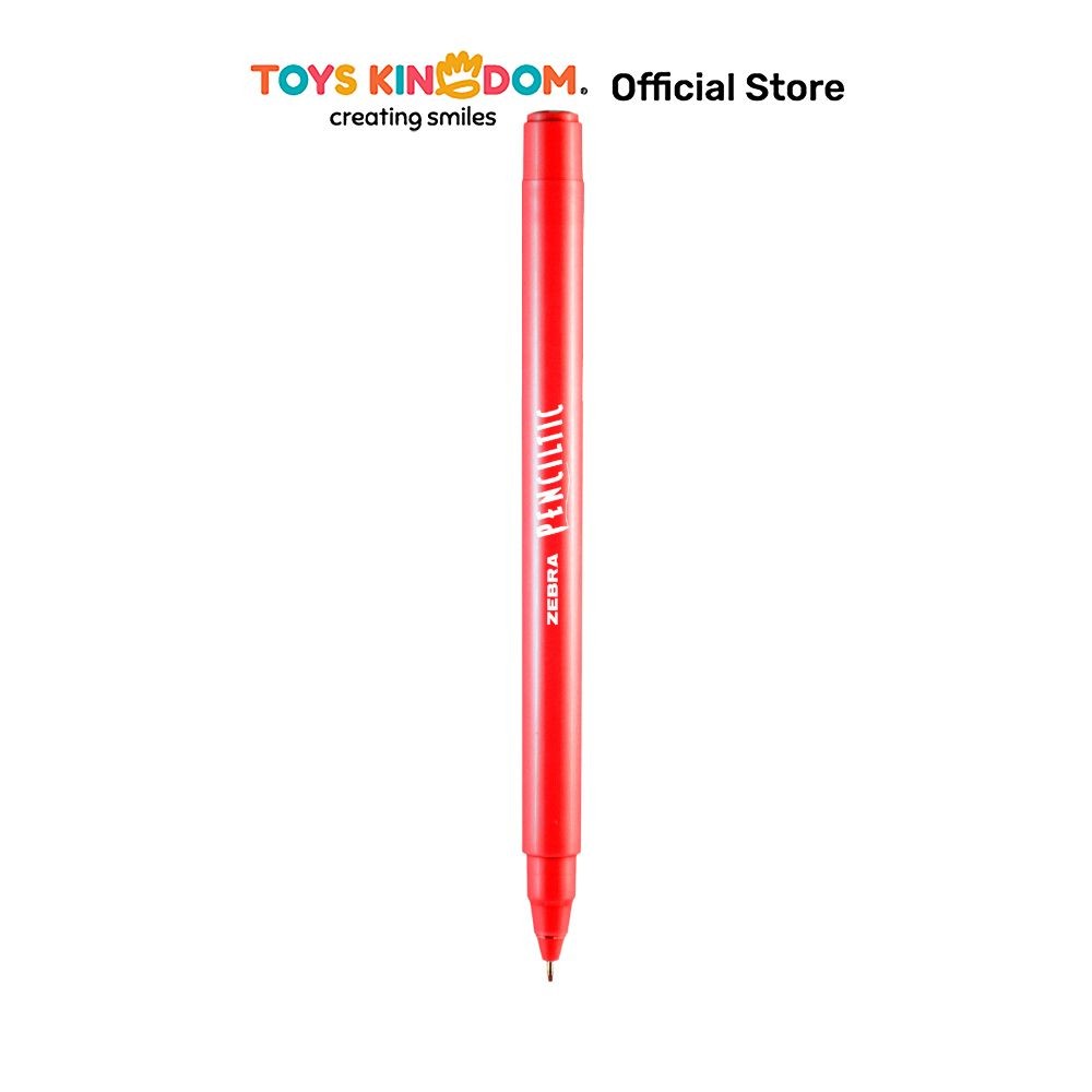 

Toys Kingdom Zebra 0.4 mm Penciltic Fineliner Pulpen Merah Pena Ballpoint Pen Bolpoin Alat Tulis
