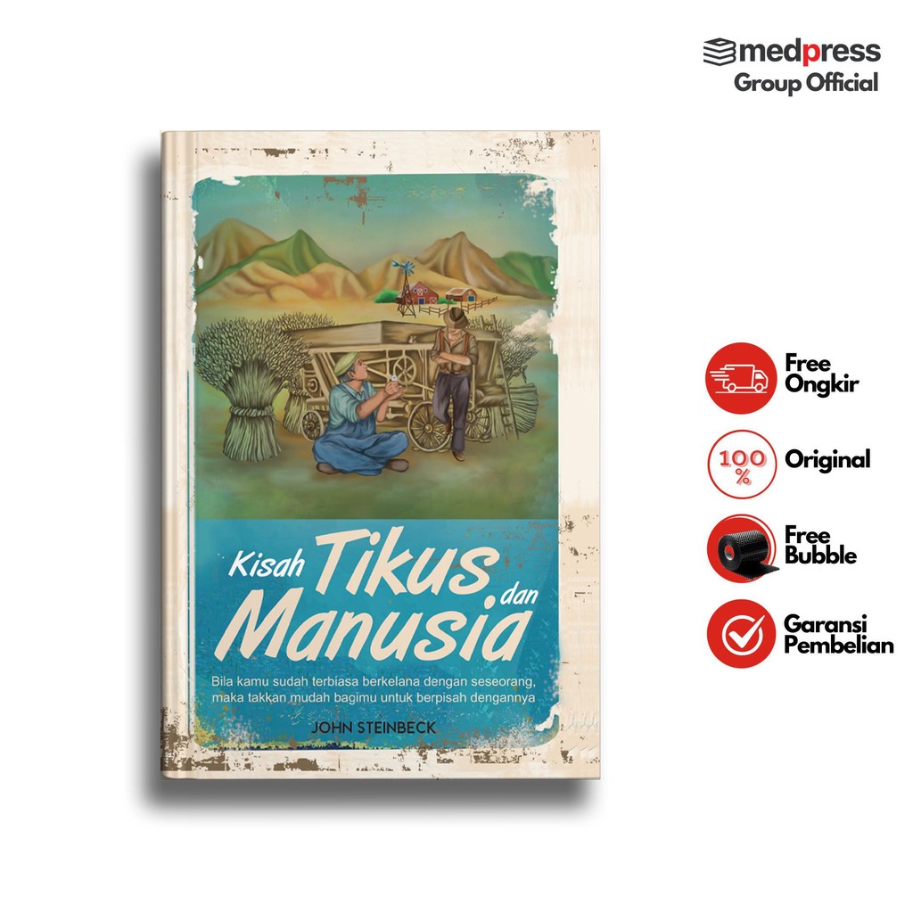 Buku Kisah Tikus dan Manusia - Jhon Steinbeck