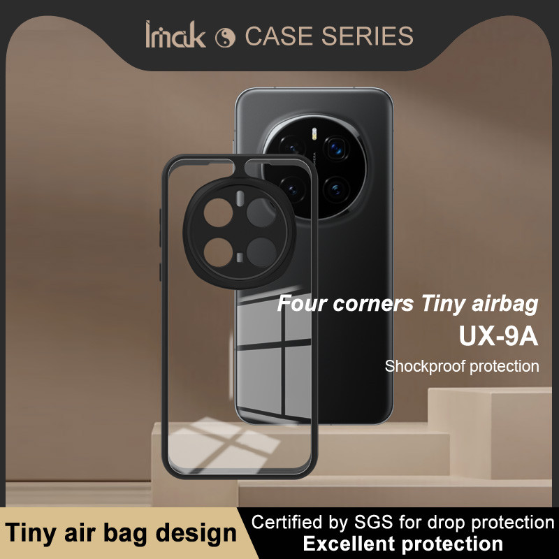 for Honor Magic 7 Pro 5G Case IMAK UX-9A Shockproof PC+TPU Soft Frame Cover for Honor Magic7 Pro 5G